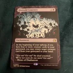 Oversold Cemetery Wilds of Eldraine: Enchanting Tales Regular - Image 1