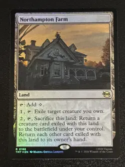 MTG Teenage Mutant Ninja Turtles Northampton Farm Foil 0188 NM Rare - Image 1