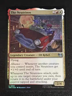 MTG Teenage Mutant Ninja Turtles The Neutrinos Foil 0160 NM - Image 1
