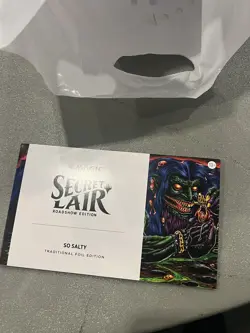 MTG Foil So Salty Roadshow Edition Pax East Secret Lair 2026 In Hand - Image 1
