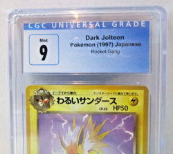 Dark Jolteon Rocket Gang 1997 [CGC 9] Mint Japanese Vintage Pokemon - Image 2