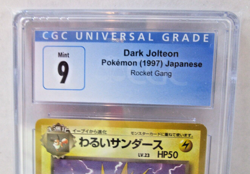 Dark Jolteon Rocket Gang 1997 [CGC 9] Mint Graded Japanese Pokemon - Image 2