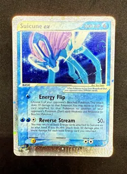 Pokemon Suicune EX Holo Card Team Magma vs. Team Aqua, Series 94/95 - Image 2