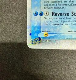 Pokemon Suicune EX Holo Card Team Magma vs. Team Aqua, Series 94/95 - Image 3