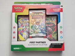 Pokemon First Partner Illustration Collection Series 1 Box - Image 1