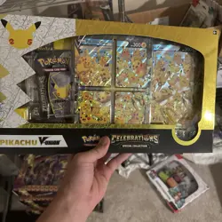 Pokemon TCG: Celebrations Special Collection Box [Pikachu V-Union, 50 Cards] 820650809156 - Image 1