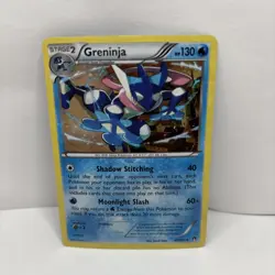 Pokemon TCG Greninja 40/122 Cracked Ice Holo Breakpoint- LP - Image 1