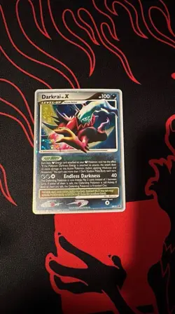 Pokemon Darkrai LV.X Diamond & Pearl Promo Holo DP19 2008 MP - Image 1