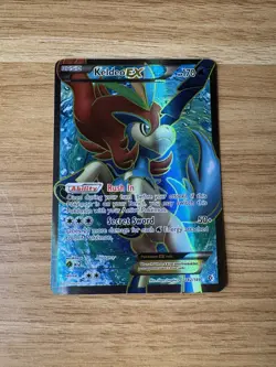 Pokemon TCG Keldeo EX Full Art Ultra Rare Holo Boundaries Crossed 142/149 - Image 2