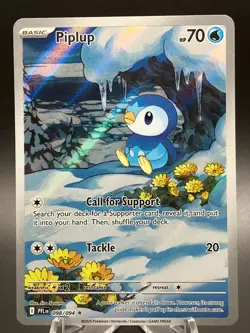 Piplup 098/094 Mega Phantasmal Flames Pokemon TCG Full Art IR NM-MT - Image 2