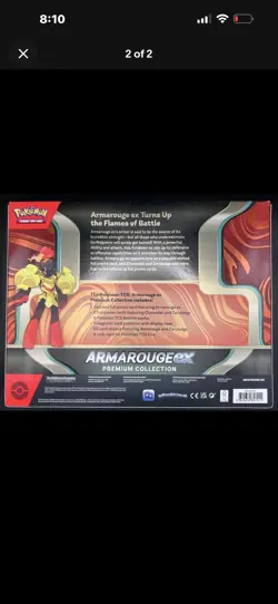 Pokemon Armarouge ex Premium Collection Box – Factory Sealed – New - Image 2