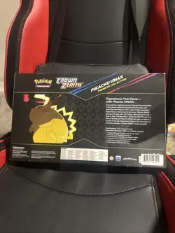 Pokemon TCG Crown Zenith Pikachu Vmax Premium Collection Box (7 Packs) (NISB) - Image 2