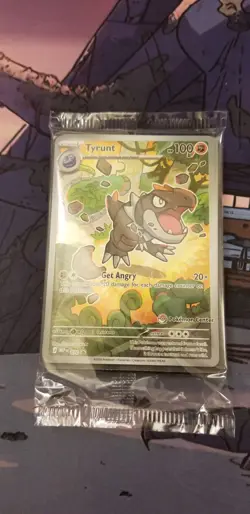 Tyrunt 070 Promo Pokemon Center Stamped + Non Stamped - Sealed - Perfect Order - Image 1