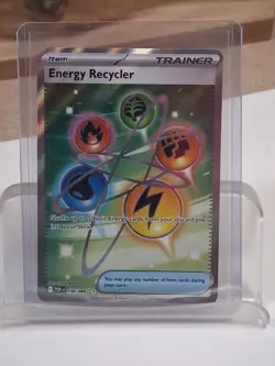 Pokemon Energy Recycler 108/088 NM Perfect Order POR Full Art Ultra Rare - Image 1
