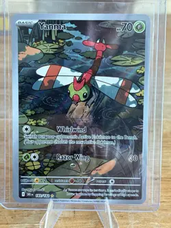 Yanma 183/182 Destined Rivals Illustration Rare Pokemon TCG NM - Image 1