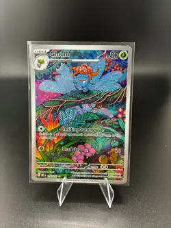 Pokemon Gloom 198/197 SV03 Obsidian Flames Illustration Rare Holo Full Art - Image 1