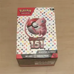 Pokemon Scarlet & Violet 151 Booster Bundle 6 Packs English Mew 2023 - Image 1