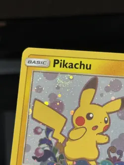 Pokemon Pikachu SM162 Mimikyu SM163 Holo Black Star Promos SWIRL - Image 3