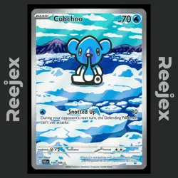 Cubchoo - 109/086 - Illustration Rare - Black Bolt - Pokemon Card - NM/M - Image 1