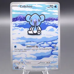 Cubchoo - 109/086 Illustration Rare SV: Black Bolt Pokemon TCG NM - Image 1