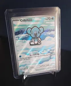 Pokemon TCG: Cubchoo 109/086 - Black Bolt - Illustration Rare - English - Image 3