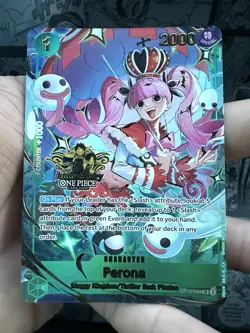 NM Perona (Japanese 3rd Anniversary Set - English Promo) OP12-034 OPCG - Image 1