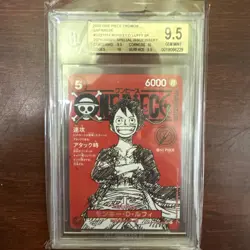2025 One Piece ST21-014 Magazine Japanese Promos SR 20TH Anniversary BGS 9.5 - Image 1