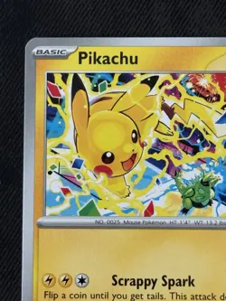 Pokemon TCG Pikachu World Championships 2025 - SVP 225 Black Star Promo NM - Image 2