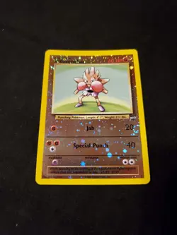 Pokemon TCG Hitmonchan Best of Game 2/9 Reverse Holo Promo Promo - Image 1