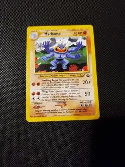 Pokemon TCG Machamp Wizards Black Star Promos 43 Regular Promo Promo - Image 1