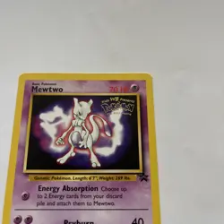 Pokemon Mewtwo 1st edition rare card will make very good grade 1995 top card - Image 3