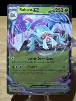 Pokemon TCG SV-Destined Rivals Rabsca EX #25/182 Double Rare Card - Image 1