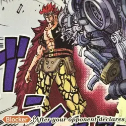 ONE PIECE CCG card: Eustass"Captain"Kid st02-013 SR, foil, MANGA, Errata, tag SP - Image 3