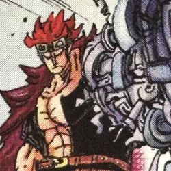 ONE PIECE CCG card: Eustass"Captain"Kid st02-013 SR, foil, MANGA, Errata, tag SP - Image 4