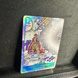 ONE PIECE CCG card: Eustass"Captain"Kid st02-013 SR, foil, MANGA, Errata, tag SP - Image 5
