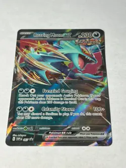 Pokemon TCG Roaring Moon ex 067 Scarlet & Violet Promo Card Holo NM - Image 1
