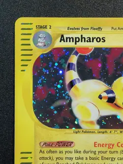 Ampharos 2/165 | Pokemon TCG | Expedition | Holo Rare | NM | Holo Bleed - Image 2