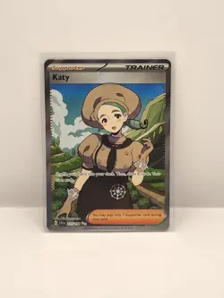 Katy 237/198 - Full Art SR Scarlet & Violet Base Set Pokemon Card - Image 1