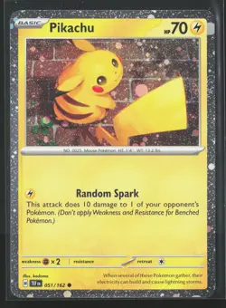 Pikachu - (Cosmo Holo) Promo Miscellaneous Cards & Products 051/162 NM - Image 1