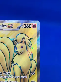 Pokemon Scarlet & Violet 151 Ninetales ex 186/165 Full Art Ultra Rare NM - Image 4