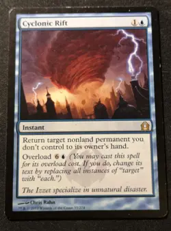Cyclonic Rift - Return To Ravnica - MTG - EN - MP - 35/274 - Image 1