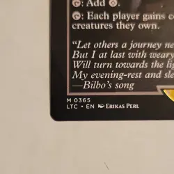 MTG - LORD OF THE RINGS - GREEN DRAGON INN #365 - MYTHIC BORDERLESS - Image 2