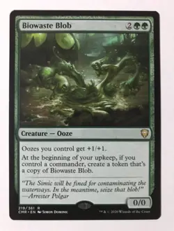 BIOWASTE BLOB Commander Legends MTG Magic the Gathering NM - Image 1