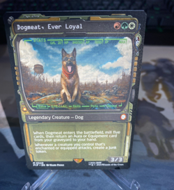 SHOWCASE DOGMEAT, EVER LOYAL - Fallout - MTG - Magic the Gathering - Image 2