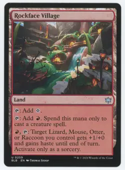 Rockface Village - 0259 - Bloomburrow MTG (BLB) - U - Regular - Image 1