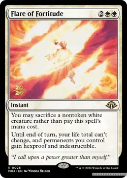 Flare of Fortitude [PRE - 26] - NM [Foil] TCG MTG - Image 1