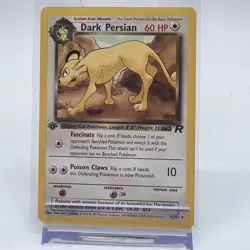 Pokemon Dark Persian 1st Edition 42/82 Team Rocket WOTC Uncommon Card 1999-2000 - Image 1