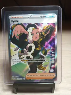 Ryme 221/197 - Trainer Supporter Full Art Rare - Obsidian Flames - Pokemon M/NM - Image 1