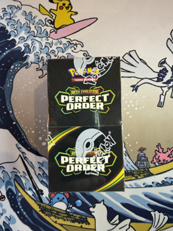 Pokemon TCG Mega Evolution Perfect Order Half Booster Box (18 packs) SEALED - Image 1