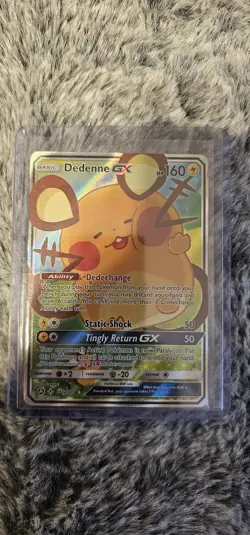 Dedenne GX 195a/214 Unbroken Bonds Alternate Art Promo TCG Pokemon NM - Image 3